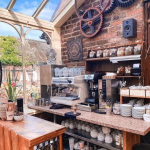 The Coffee area
